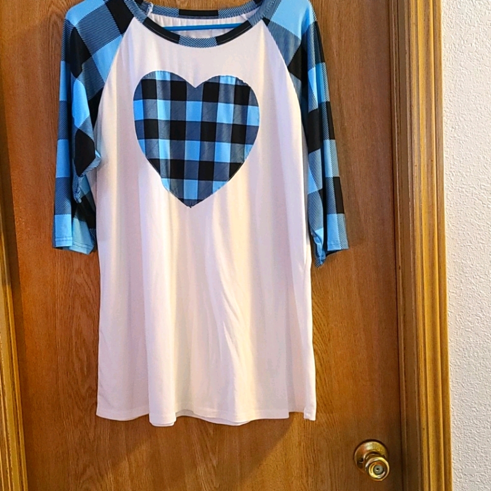 Baseball style T-shirt